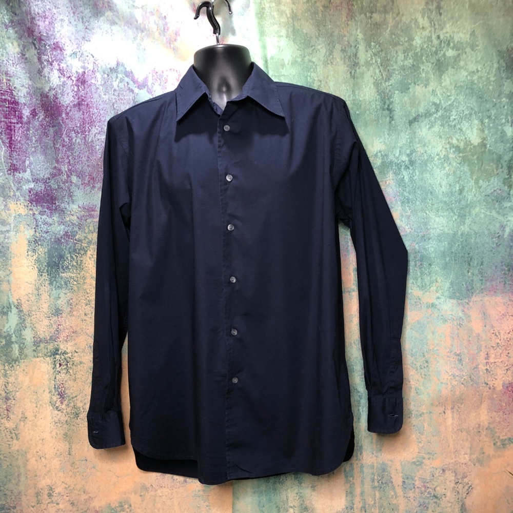 📌 GAP Dark Blue Dress Shirt